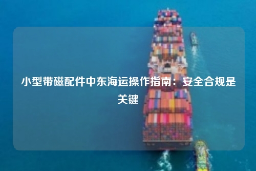 小型带磁配件中东海运操作指南：安全合规是关键
