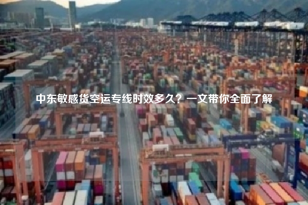 中东敏感货空运专线时效多久?一文带你全面了解