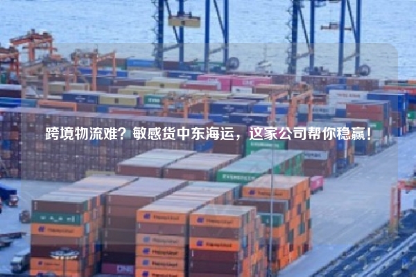 跨境物流难？敏感货中东海运，这家公司帮你稳赢！