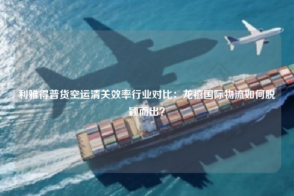 利雅得普货空运清关效率行业对比：龙禧国际物流如何脱颖而出？