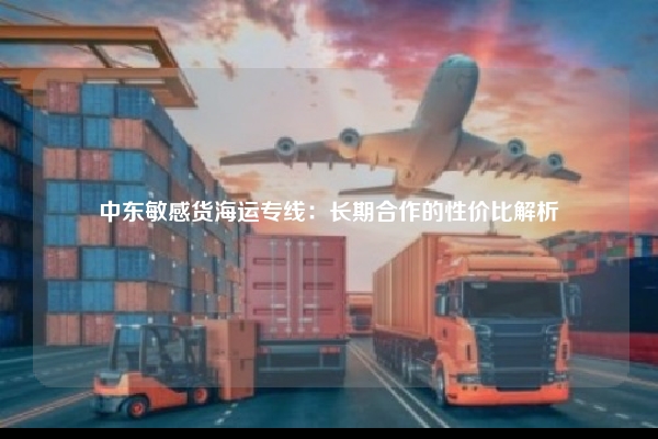 中东敏感货海运专线：长期合作的性价比解析