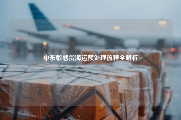 中东敏感货海运预处理流程全解析