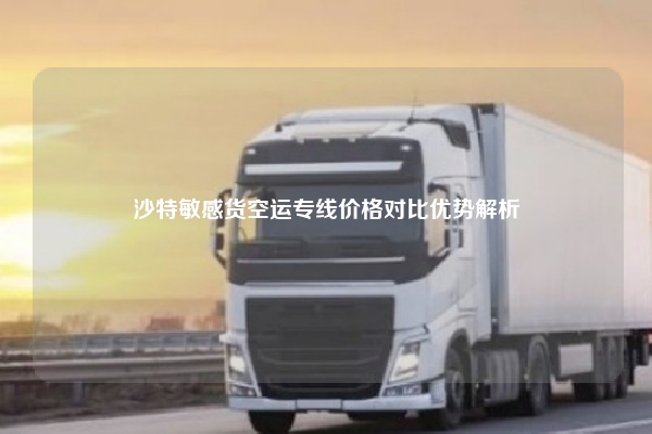 沙特敏感货空运专线价格对比优势解析