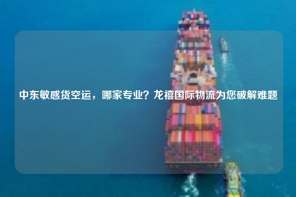 中东敏感货空运，哪家专业？龙禧国际物流为您破解难题